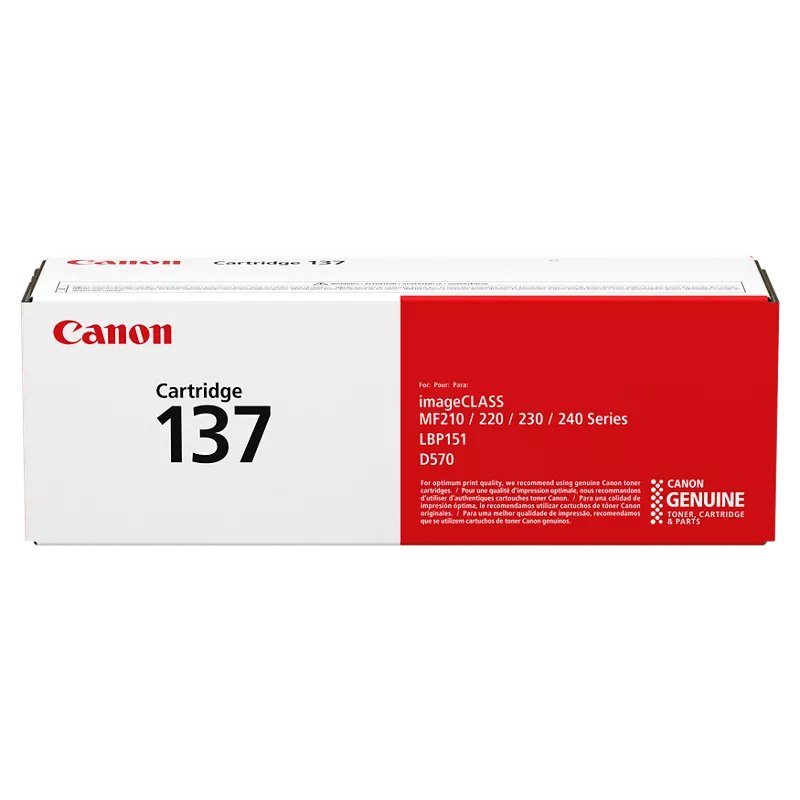 Tóner Canon 137 Negro Original (9435B001)