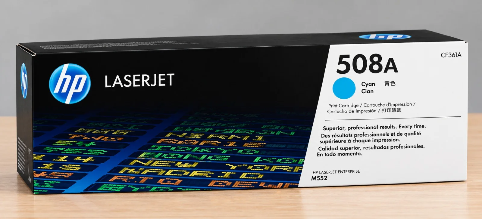 Toner HP 508A cian original