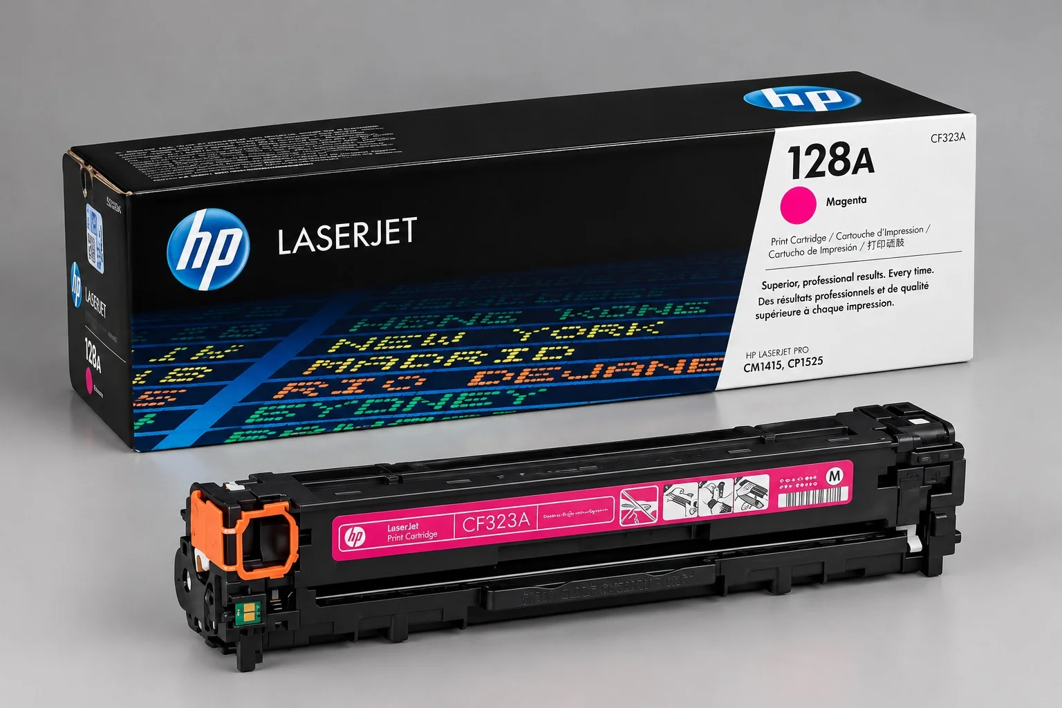 Tóner HP 128A magenta original